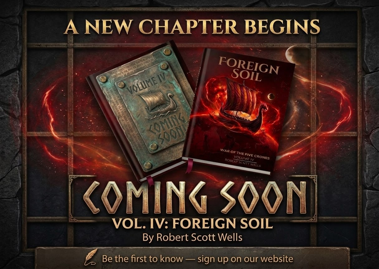 Foreign Soil IV: The War of the Five Crones cover
